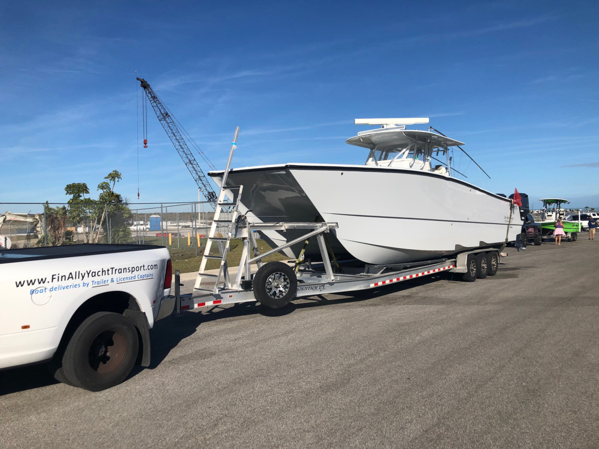 yacht transport houston